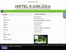 Tablet Screenshot of kaskadaledec.cz